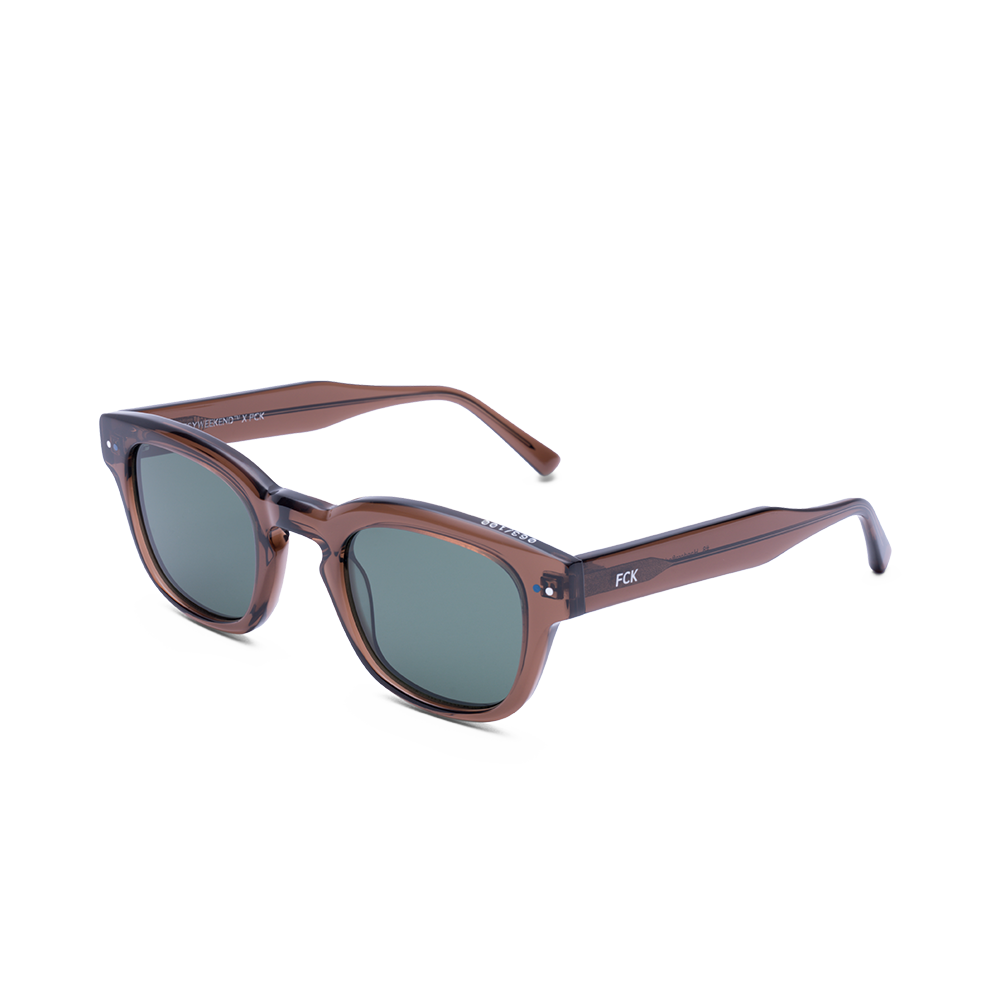 MessyWeekend x FCK Solbrille #8 Brun