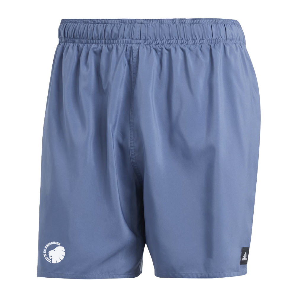 adidas solid swim shorts
