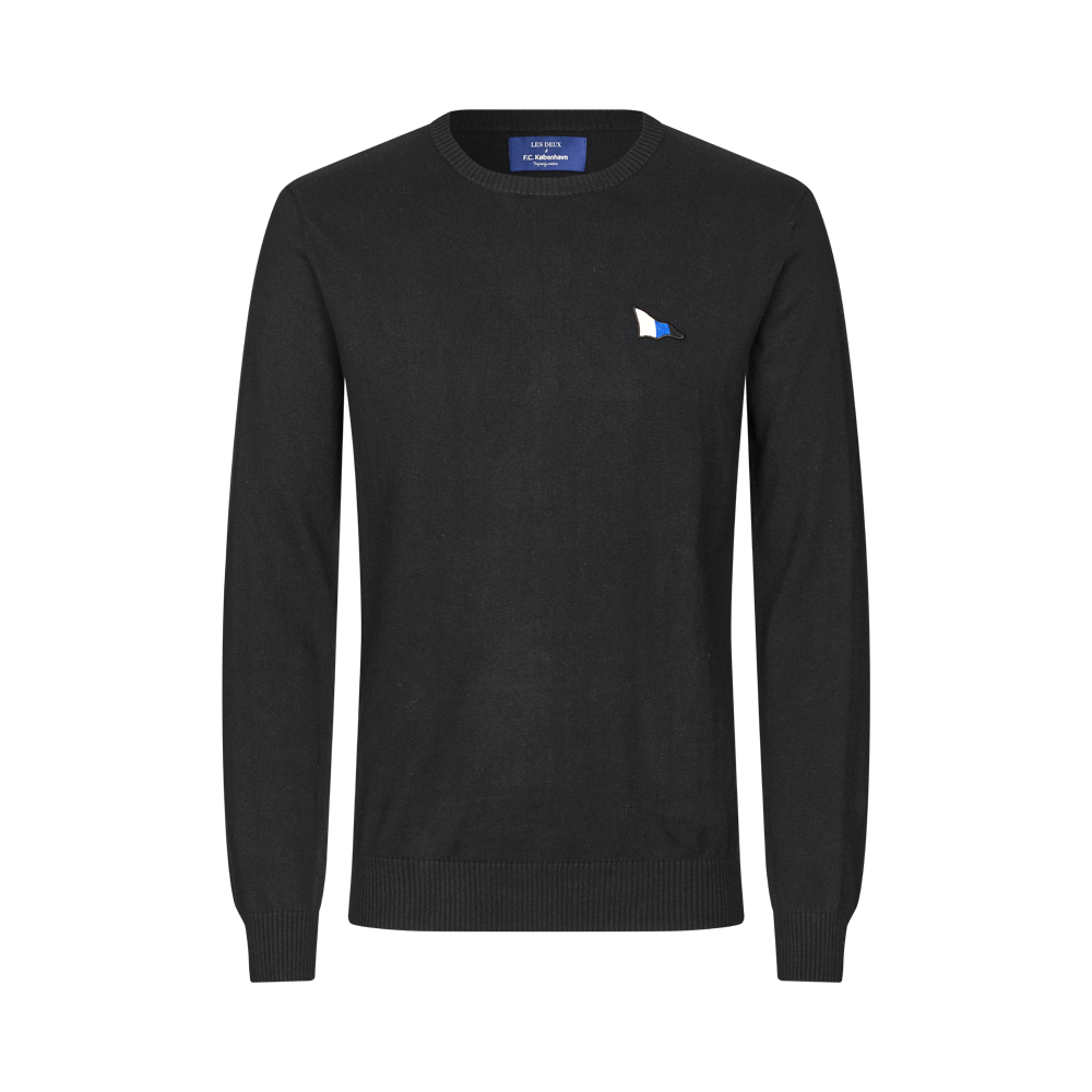 FCK x Les Deux Cashton Roundneck Black