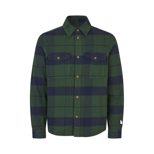 FCK x Les Deux Heavy Check Overshirt