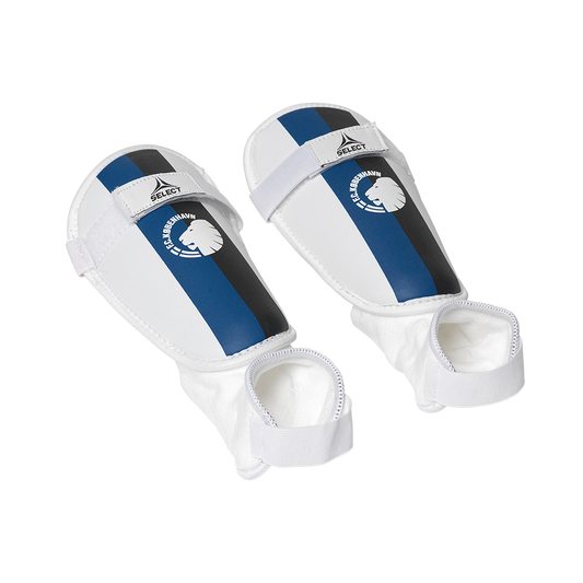 Shin Guards - White Stripe