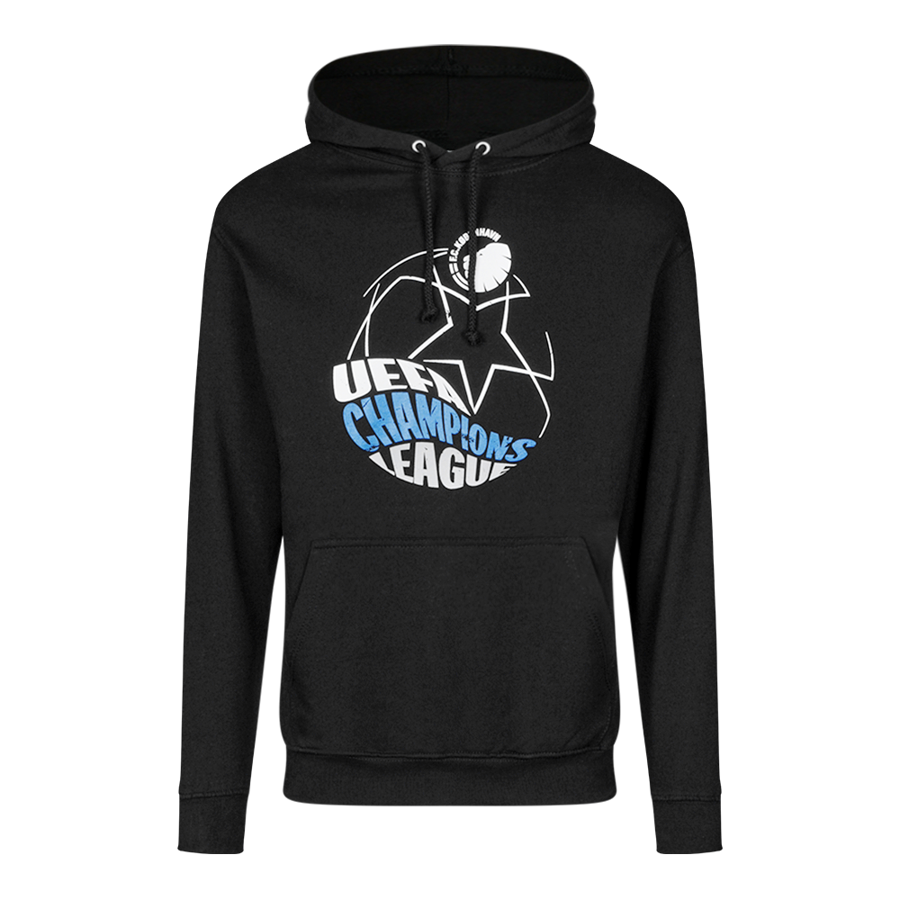 Hoodie Champions League 2023 Sort