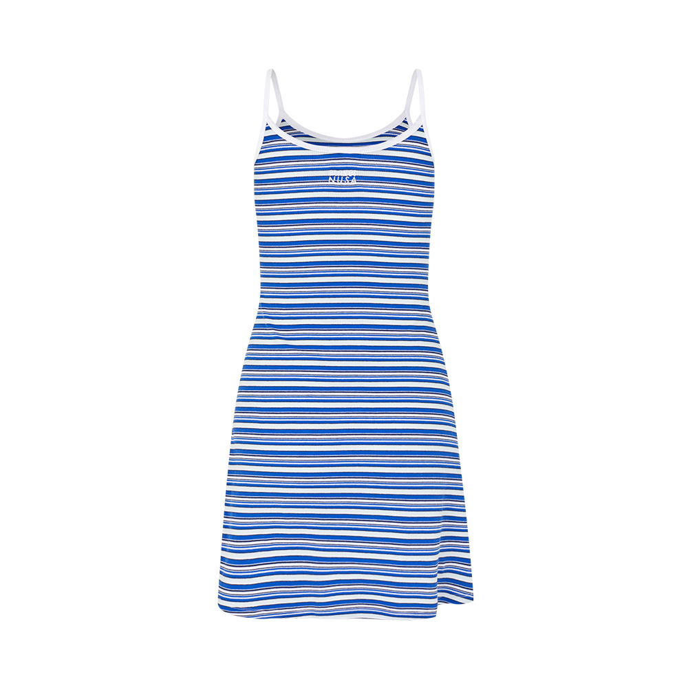 FCK x Planet Nusa Baby1 Strap Dress Stripes