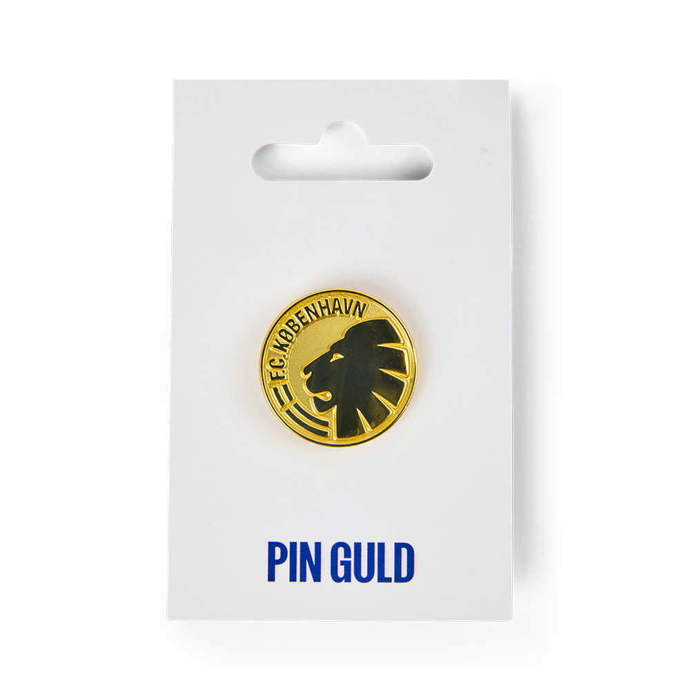 Pin logo Guld