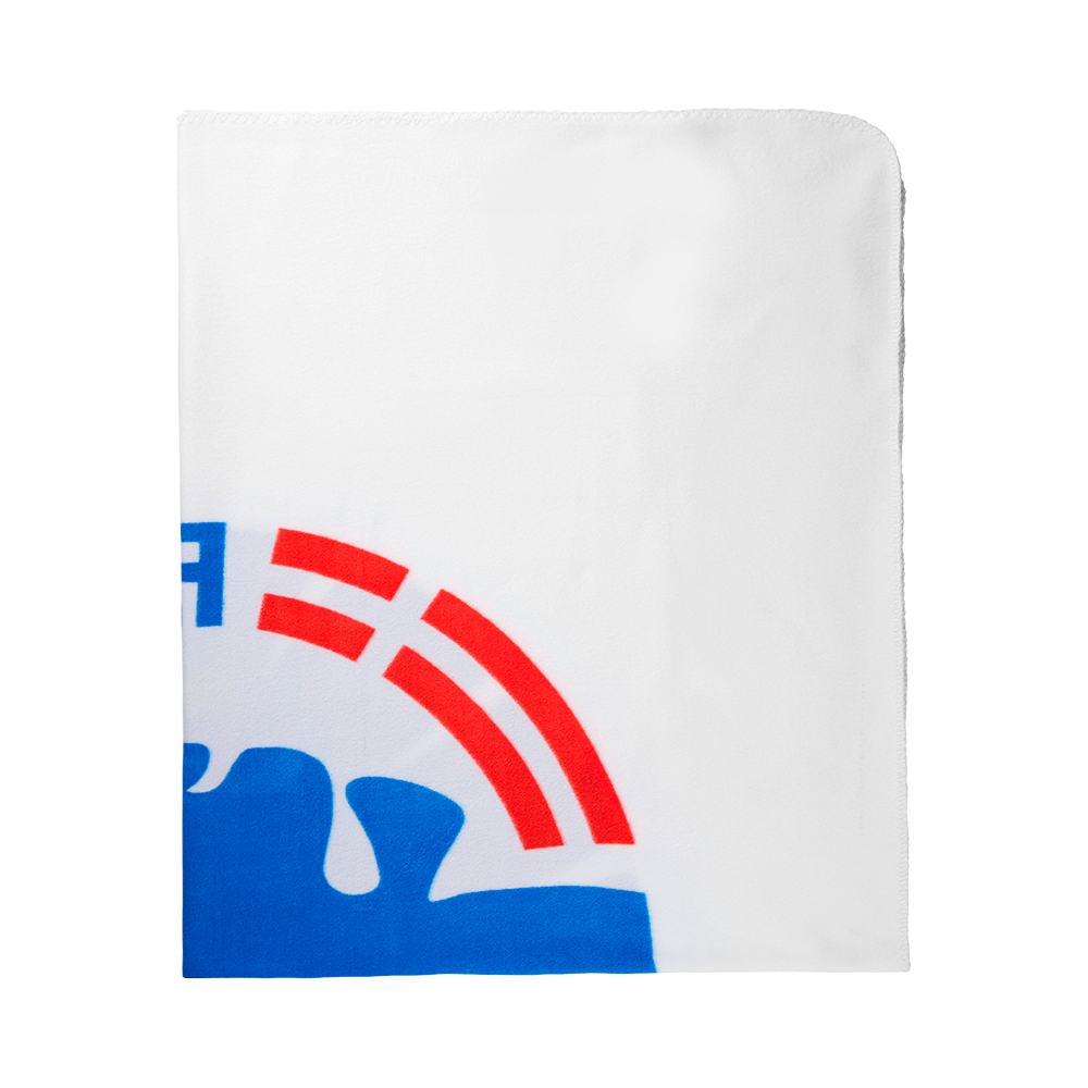 Fleece blanket White