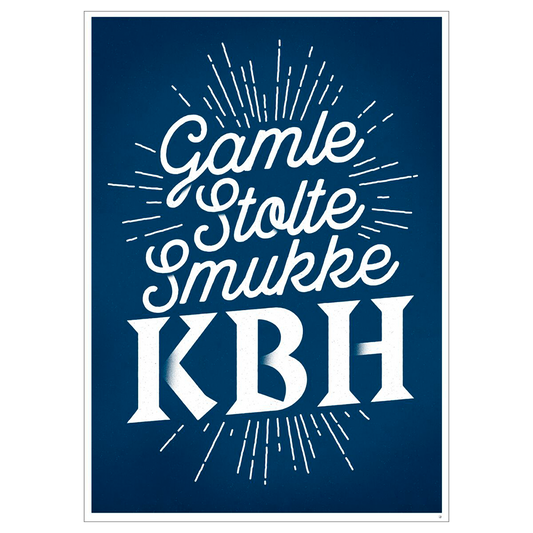 Poster & Frame - TOT CPH Beautiful KBH