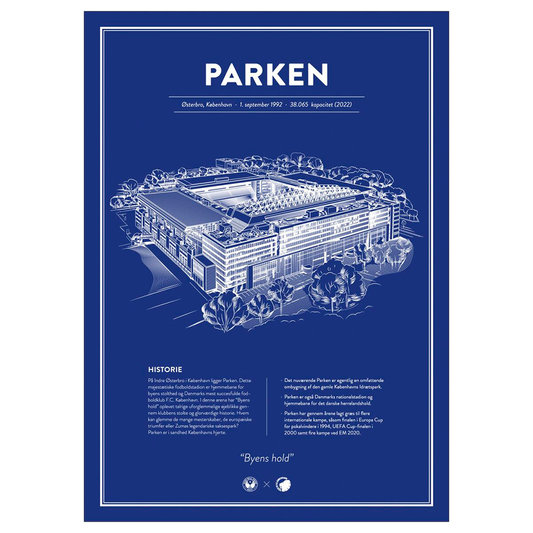 Poster & Frame - Parken - FC Copenhagen (Color)