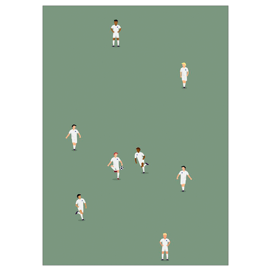 Poster & Frame - FCK Tiny Players
