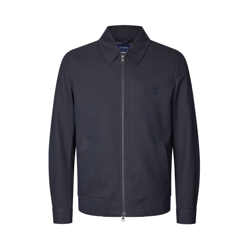 FCK x Les Deux Como Coach Herringbone Bomber Jacket