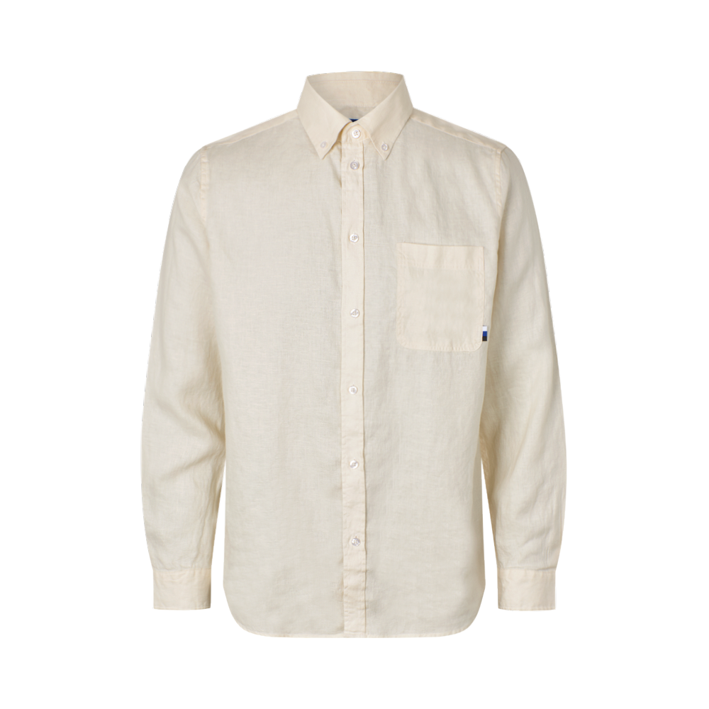 FCK x Les Deux Kent Linen LS Shirt