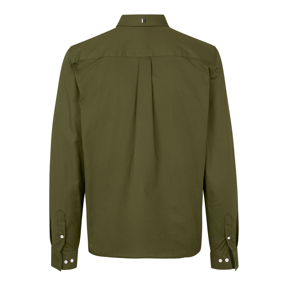 FCK x Les Deux Oxford Shirt Olive Night