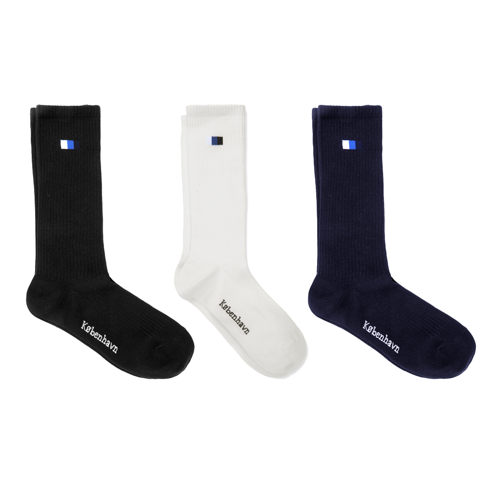 FCK x Les Deux Flag Socks 3-pack