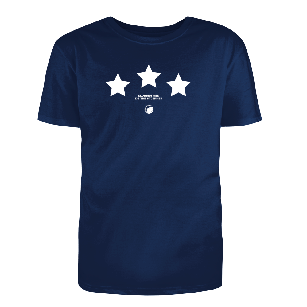 T-shirt 3 Stjerner Navy