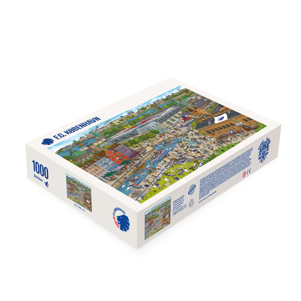 Puzzle Copenhagen 1000 pieces