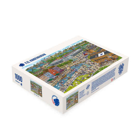 Puzzle Copenhagen 1000 pieces