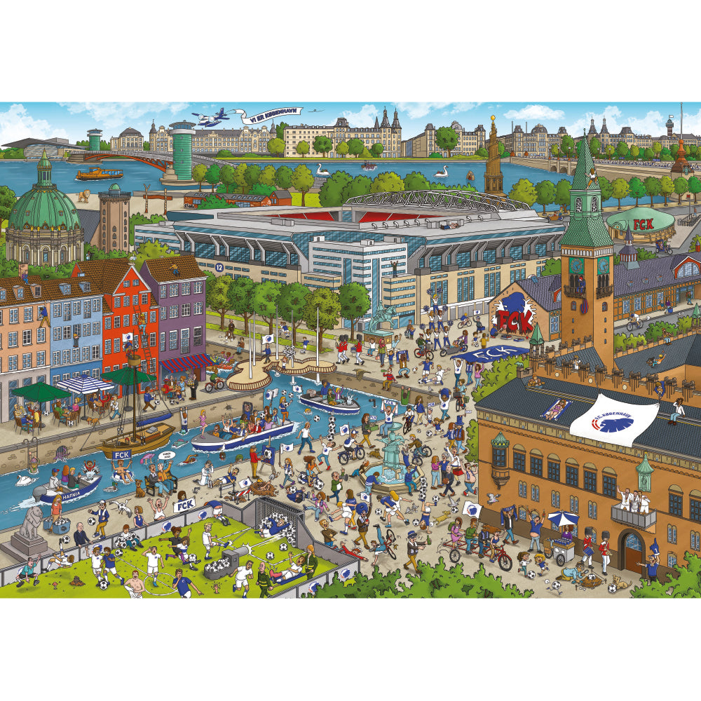 Puzzle Copenhagen 1000 pieces