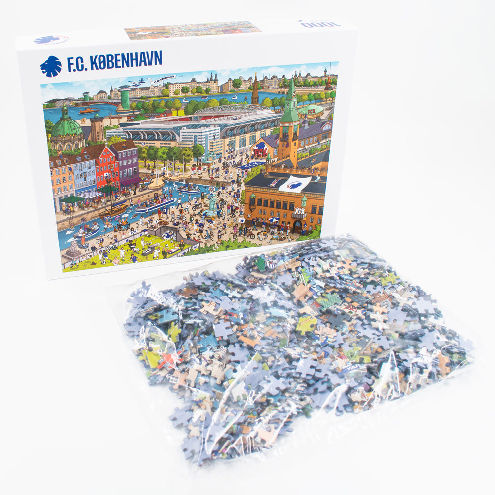Puzzle Copenhagen 1000 pieces