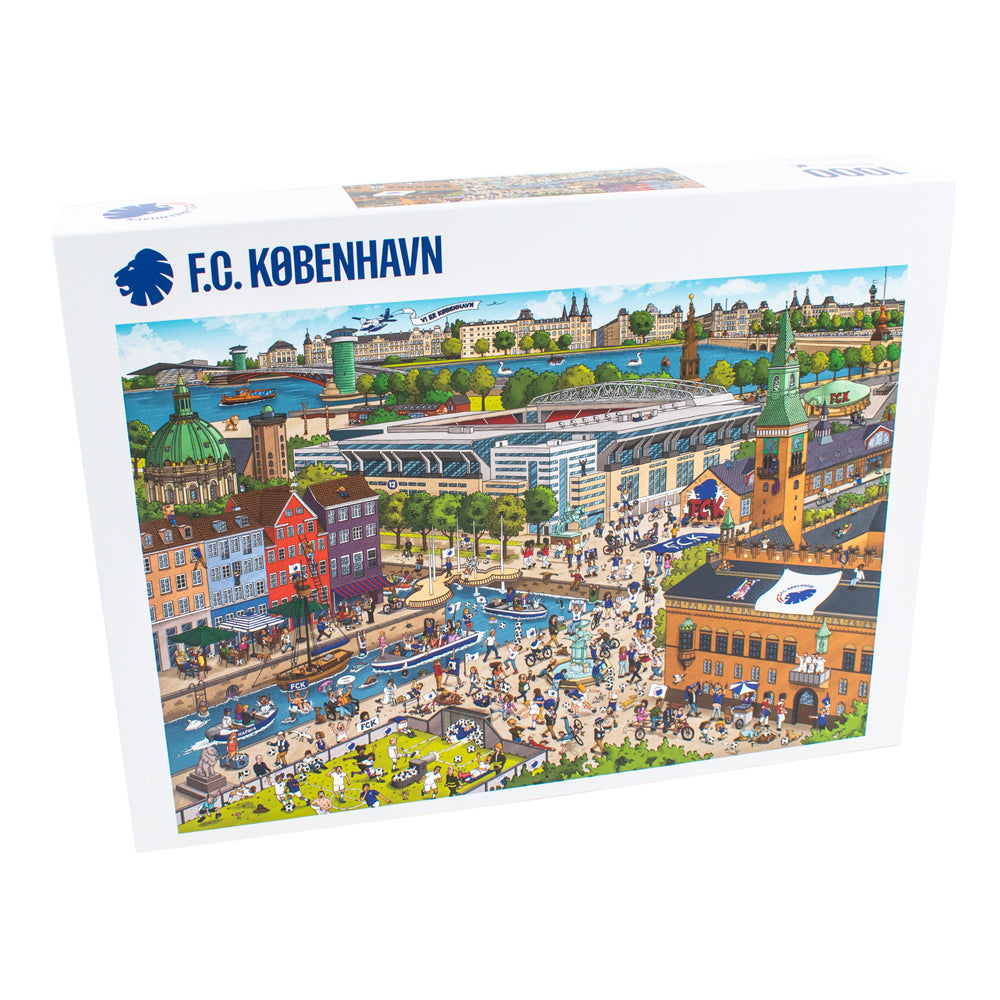 Puzzle Copenhagen 1000 pieces