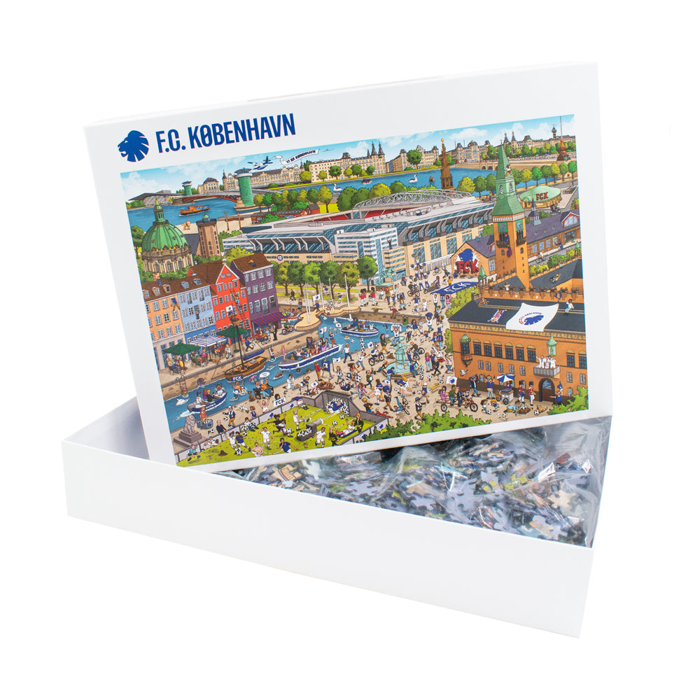 Puzzle Copenhagen 1000 pieces
