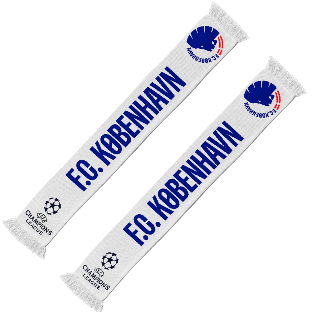 Champions League Halstørklæde Hvid