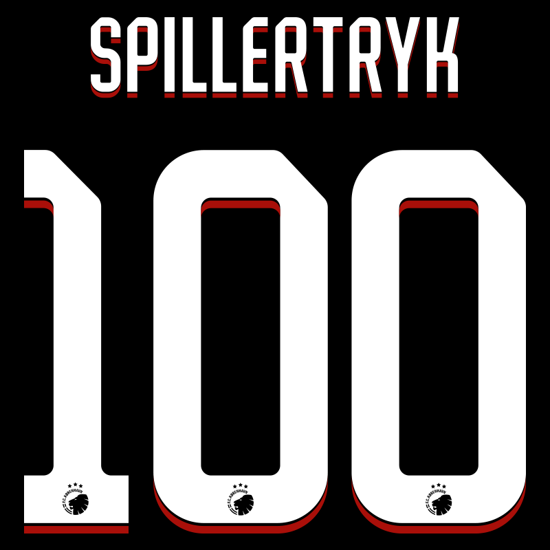 Spillertryk Barn Udebane 23/24