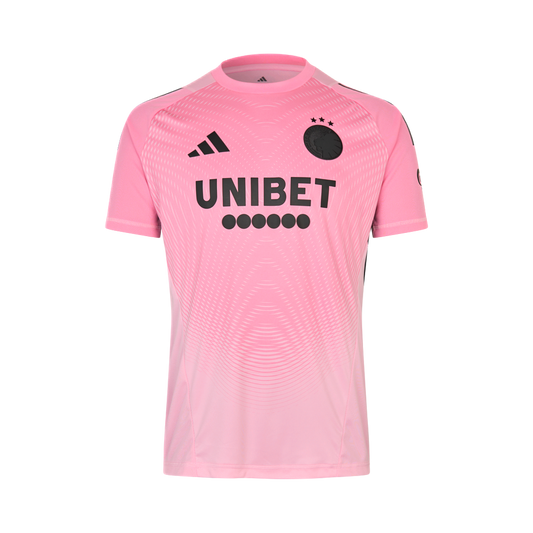 Målmandstrøje 25/26 kortærmet - Lyserød