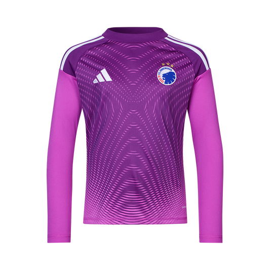 Målmandstrøje 25/26 langærmet barn - Lilla