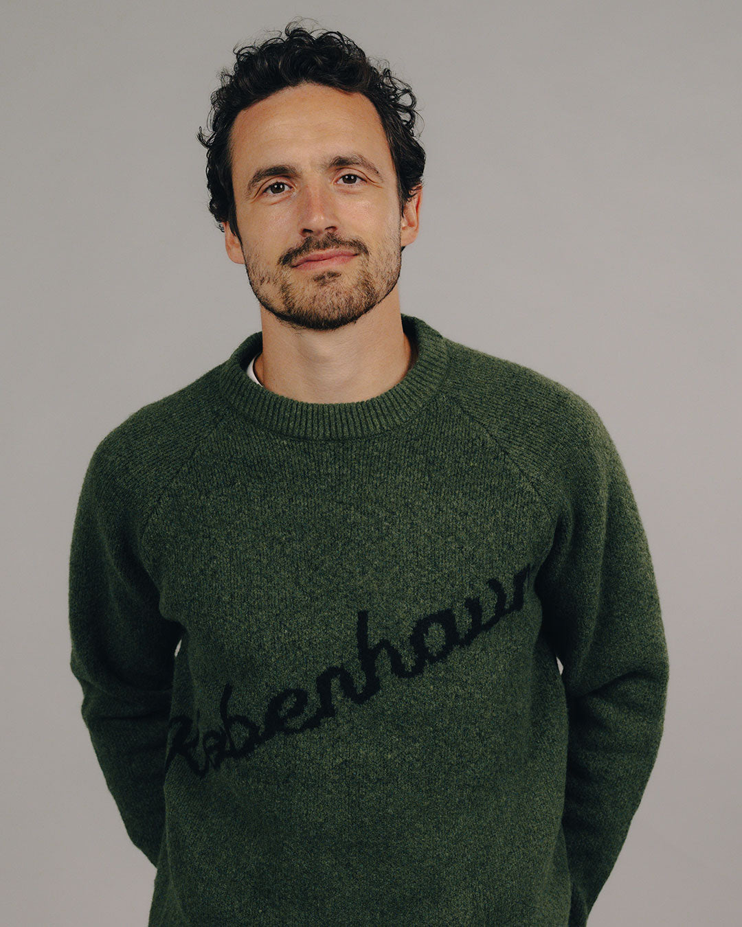 FCK x Les Deux Intarsia Roundneck Knit