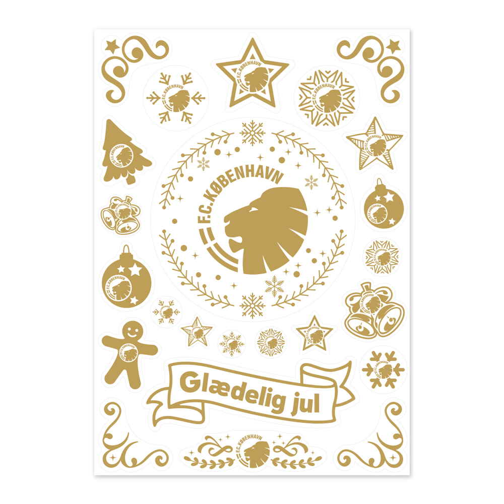 Christmas stickers for windows