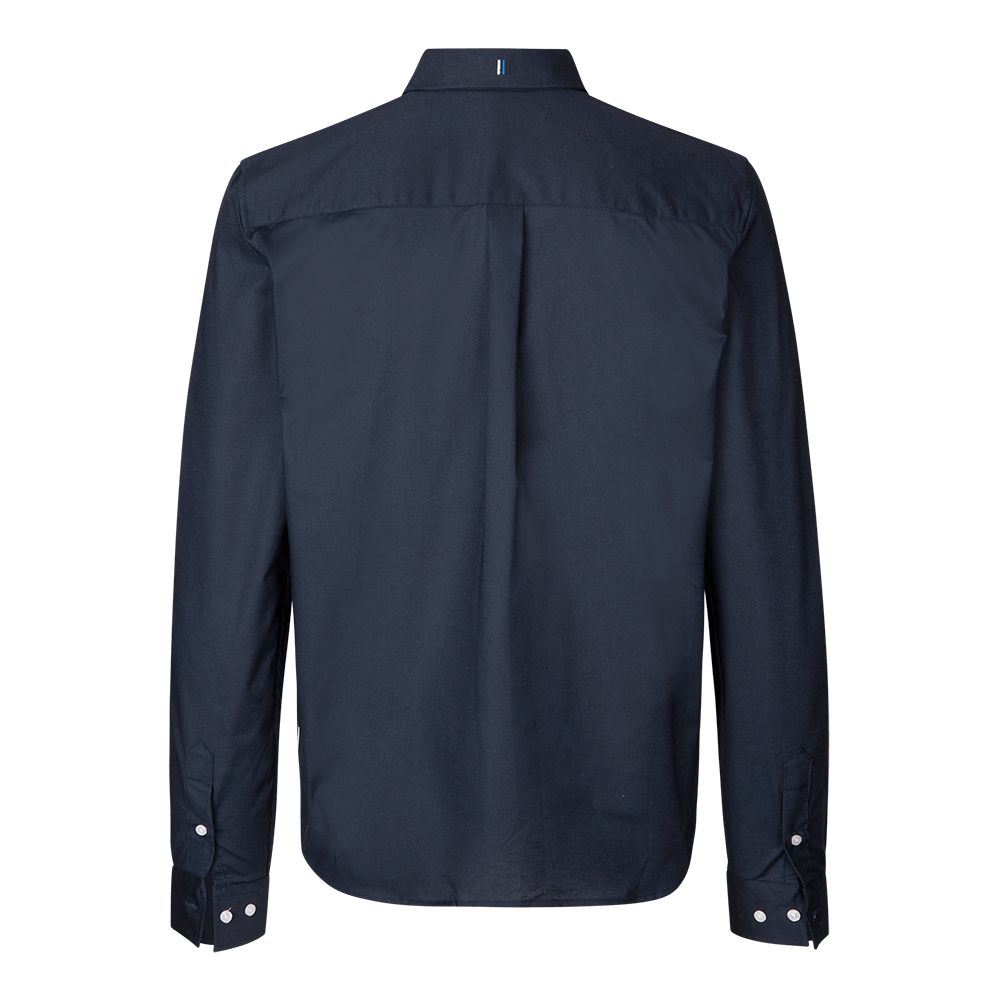 FCK x Les Deux Oxford Skjorte Dark Navy