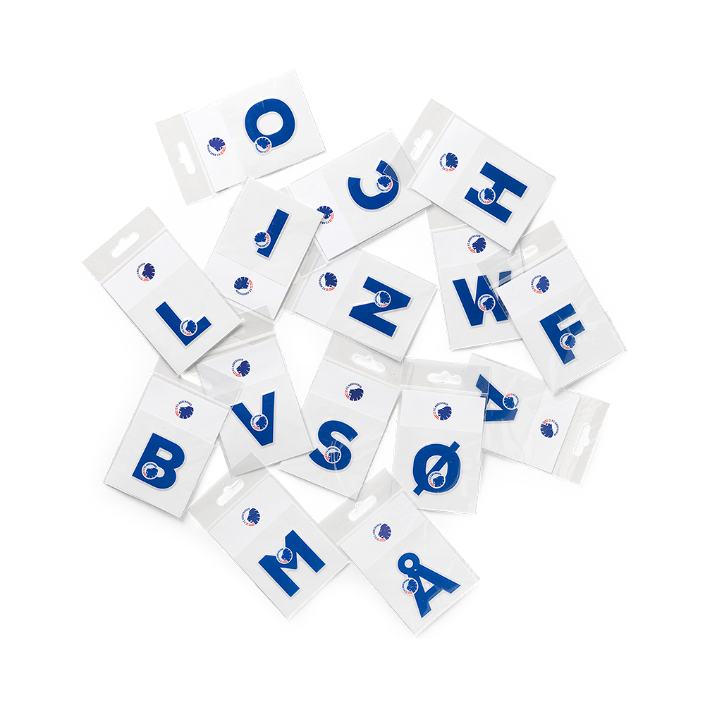 Sticker letters