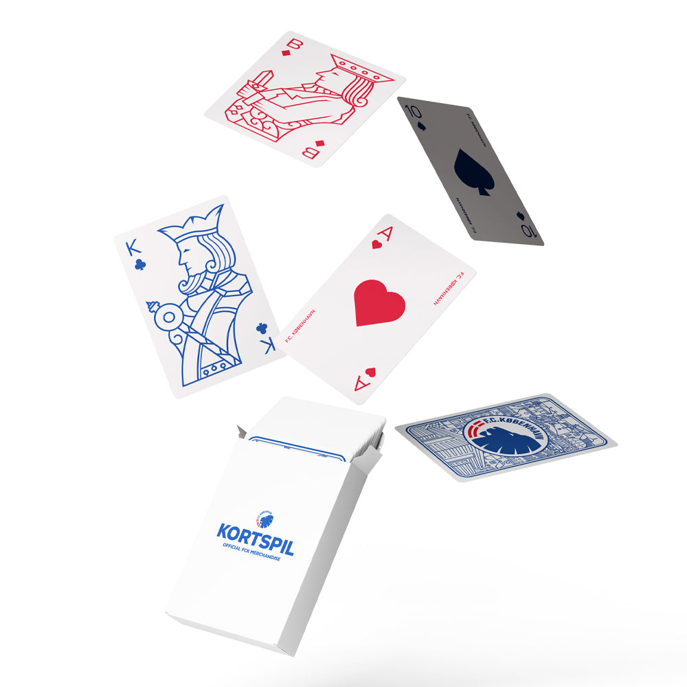 mode genopretning Cyberplads Kortspil med 52 kort og 4 jokere – FCK Fanshop