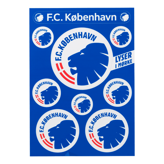 Sticker sheet Glow - Blue