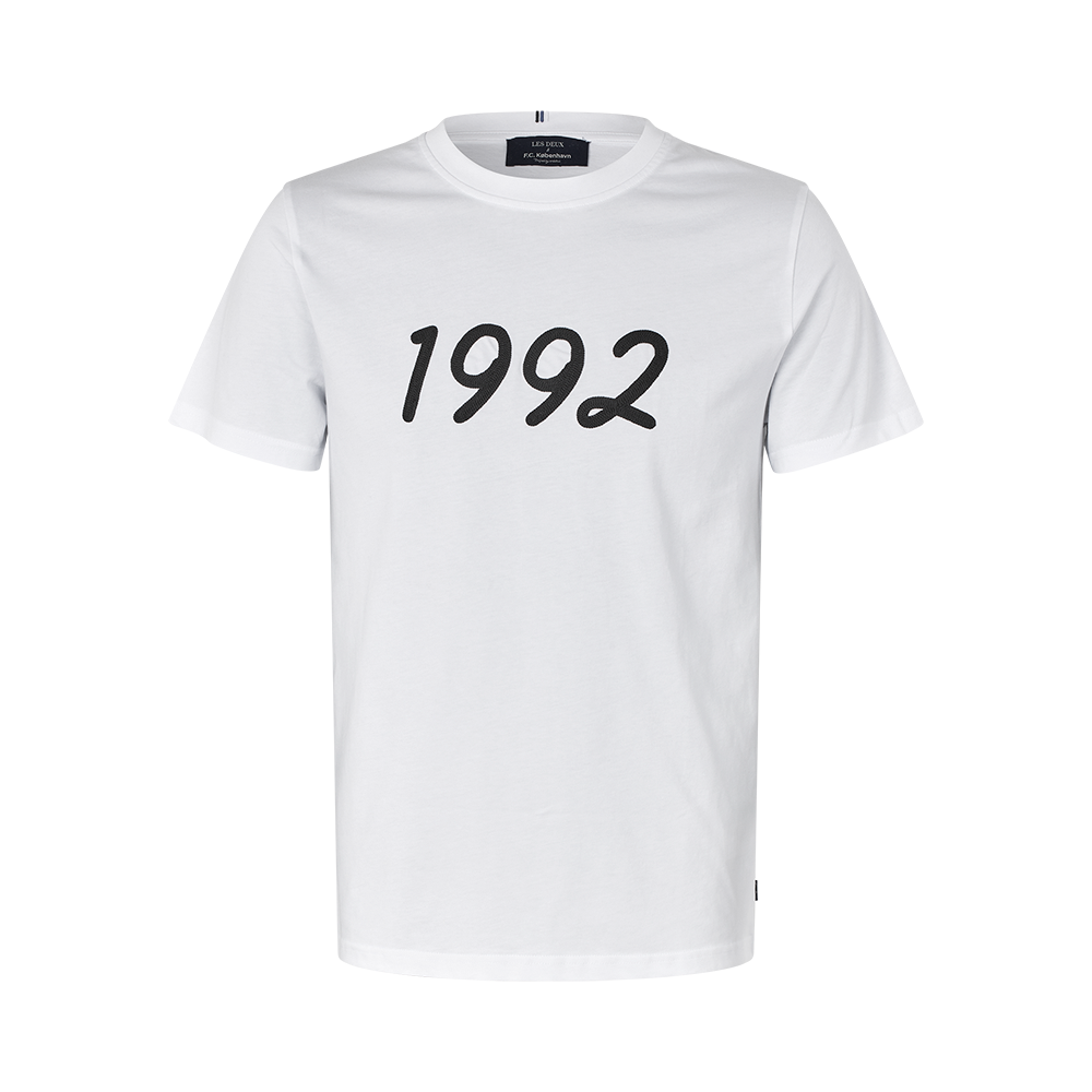 FCK x Les Deux 1992 T-shirt Hvid