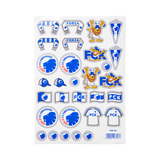 Klistermærke ark - Glimmer