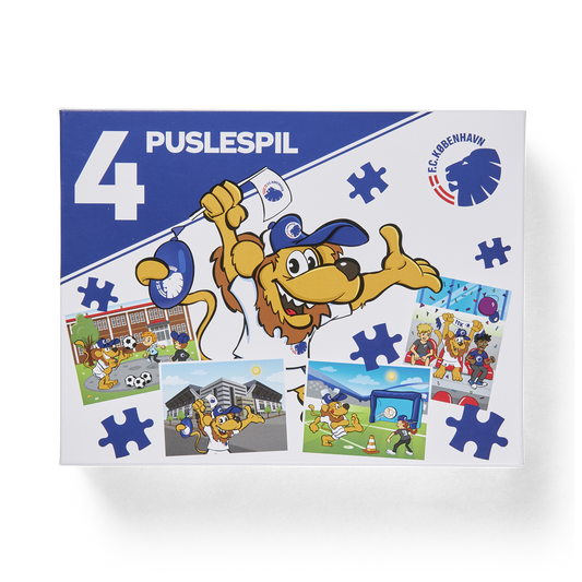 Puslespil 4 stk
