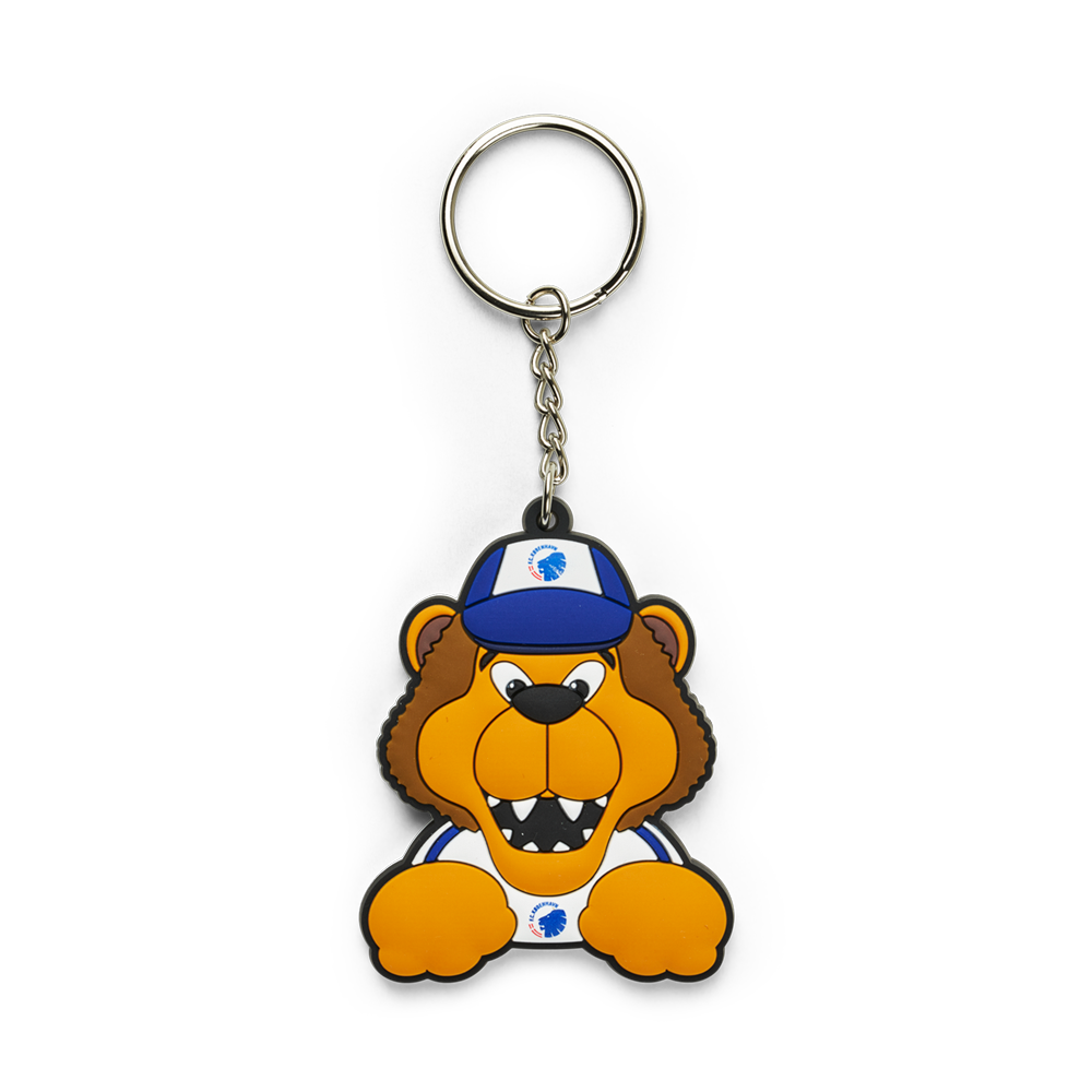 Keychain Leo Rubber