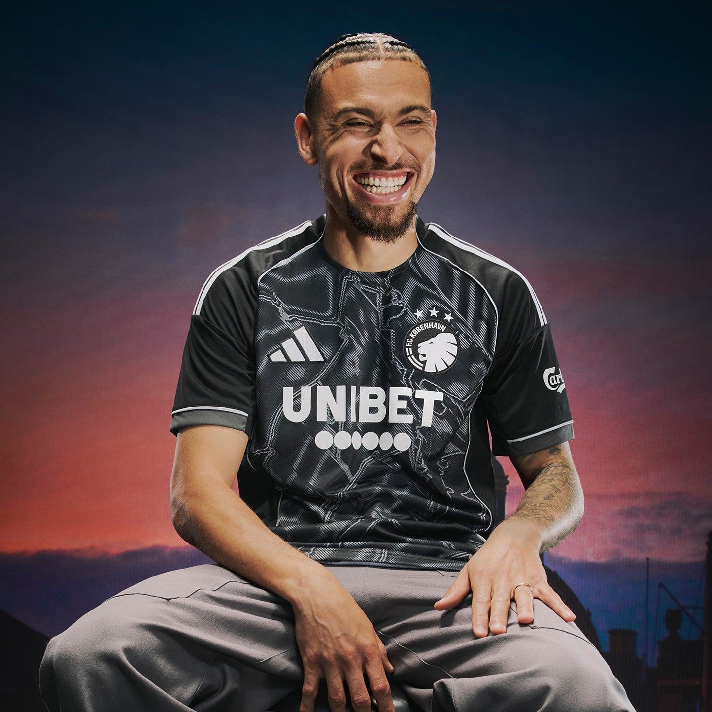 FCK Udebanetrøje 25/26 Barn (Herrehold)