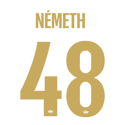 Player Print Child gold jersey 24/25