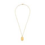 Løve Dogtag Forgyldt
