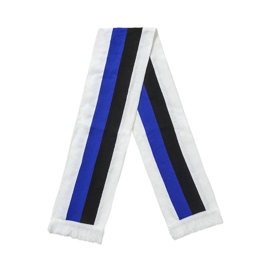 Scarf Blue/Black stripe