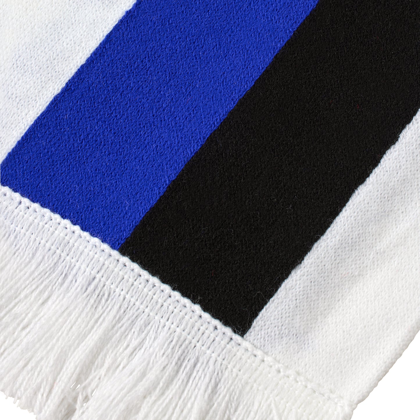 Scarf Blue/Black stripe