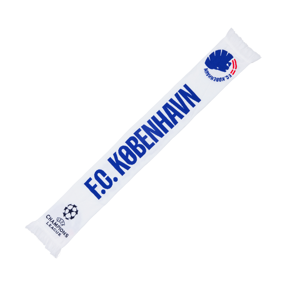 Champions League scarf white