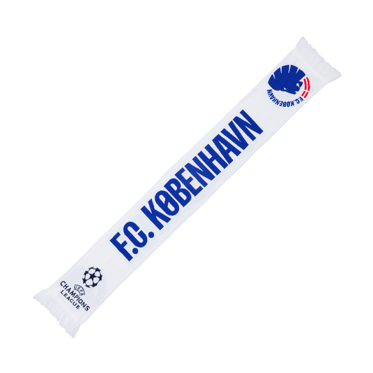 Champions League scarf white