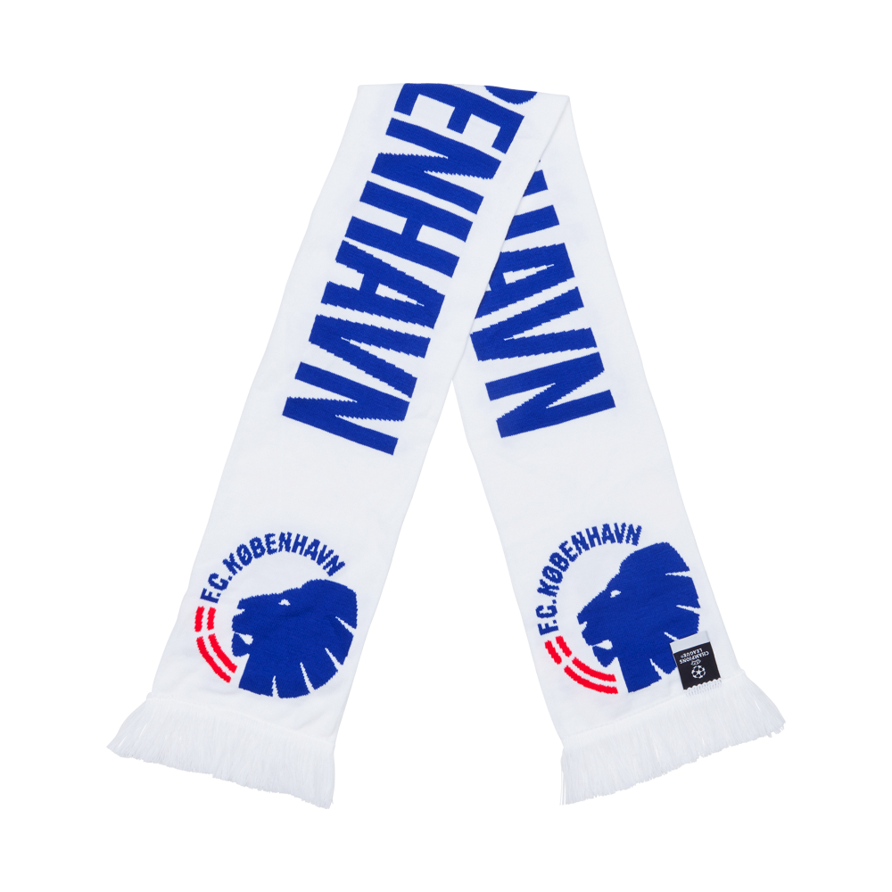 Champions League scarf white