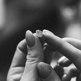 Løve Ørestik sølv (10mm) 2 stk