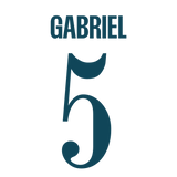 Spillertryk Barn 3. trøje 25/26