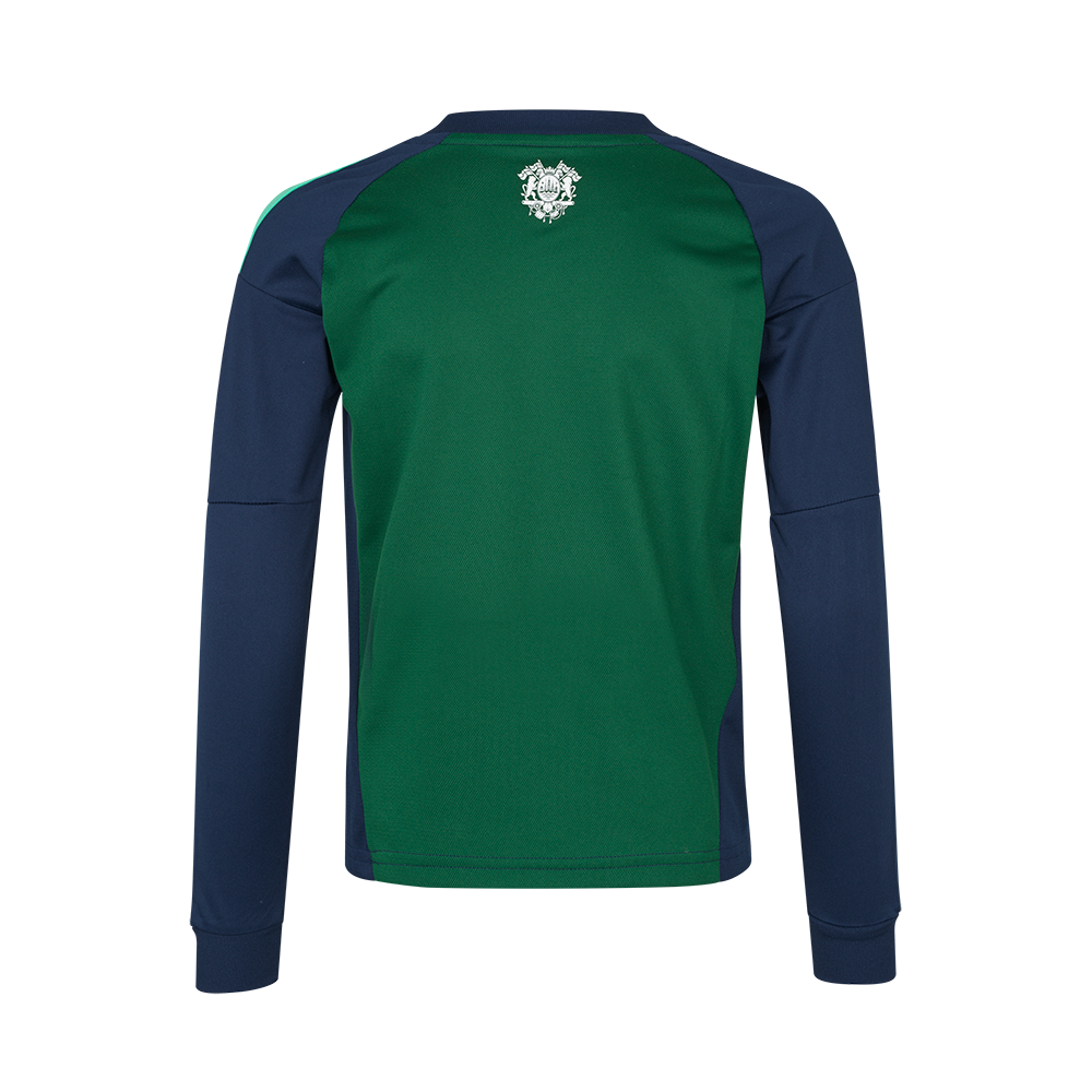 FCK Goalkeeper Jersey 26/27 Long Sleeve Kids – Green/Navy