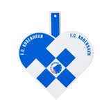 Wooden Christmas heart