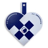 Wooden Christmas heart